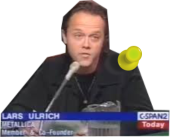 Lars Ulrich Congressional Testimony in July 2000