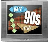 My 90s TV logo